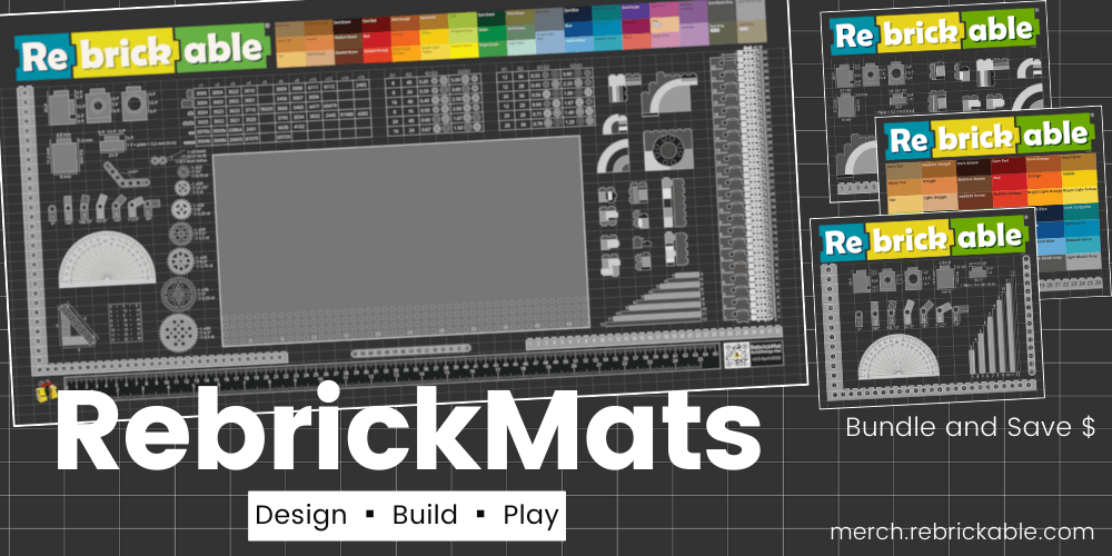 RebrickMat - LEGO Building Mat
